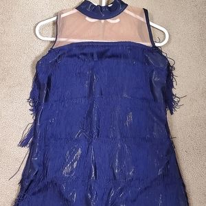 Navy flapper dress
